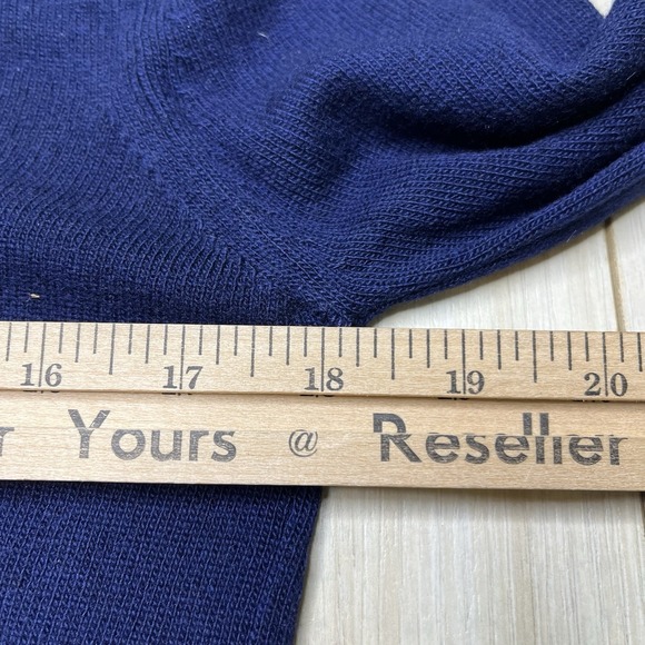 Robert Maynard Womens 100% Cashmere Blue Turtle Neck Sweater Small Scotland VTG - Picture 10 of 16